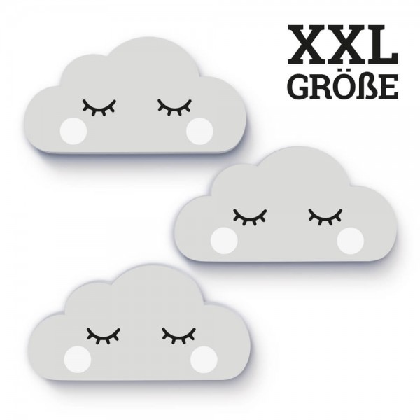 XXL-Wolken Grau Sleepy Eye (W007)